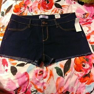 Dark Wash Shorts